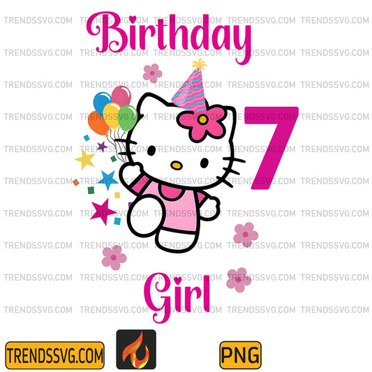 BirthdayHelloKitty7GirlPng