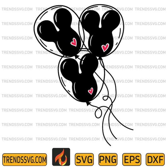 Black-Balloons-Mickey-Mouse-Svg