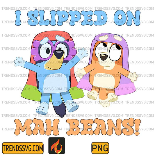 Bluey-And-Bingo-I-Slipped-On-Mah-Beans-Back-To-School-Png