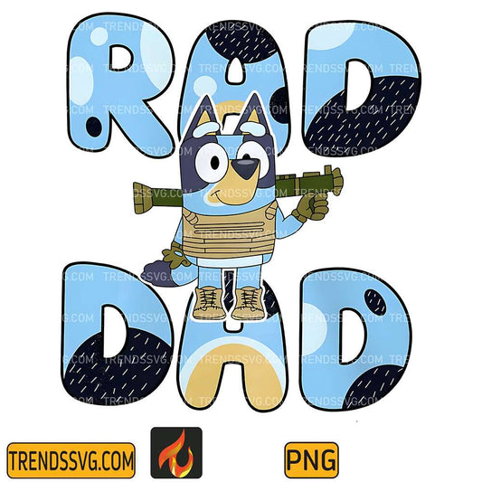 Bluey-Bandit-Rad-Dad-Png