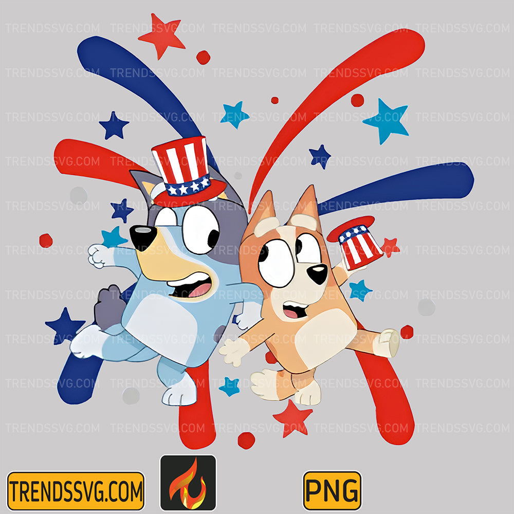 Bluey-Bingo-4th-Of-July-Png-1