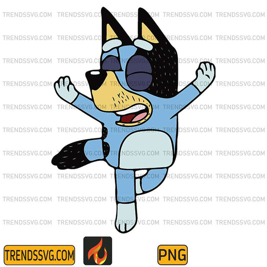 Bluey-Cool-Dads-Club-Bluey-Png