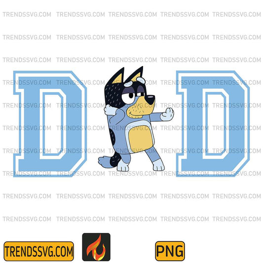 Bluey-Dad-Bandit-Heeler-Best-Png