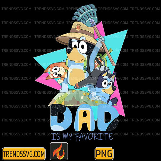 Bluey-Dad-Is-My-Favorite-Png
