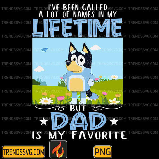 Bluey-Dad-Lifetime-Dad-Is-My-Favorite-Png