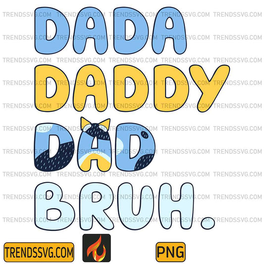 Bluey-Dada-Daddy-Dad-Bruh-Png-1