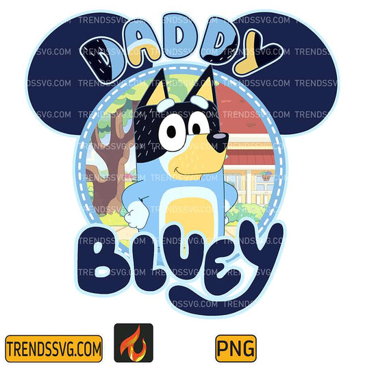 Bluey-Daddy-Png