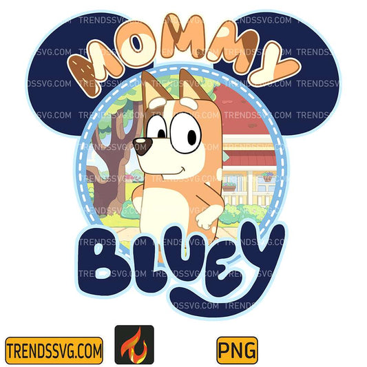 Bluey-Mommy-Png