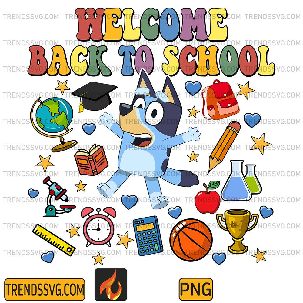 Bluey-Welcome-Back-To-School-Png