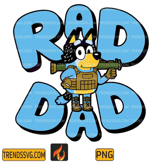BlueyRadDadPng