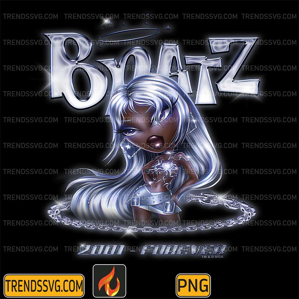 Bratz-2001-Forever-Felicia-Silver-Chains-Png