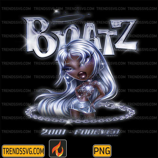 Bratz-2001-Forever-Felicia-Silver-Chains-Png