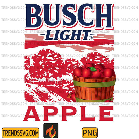 Busch-Light-Apple-Beer-Lover-Png