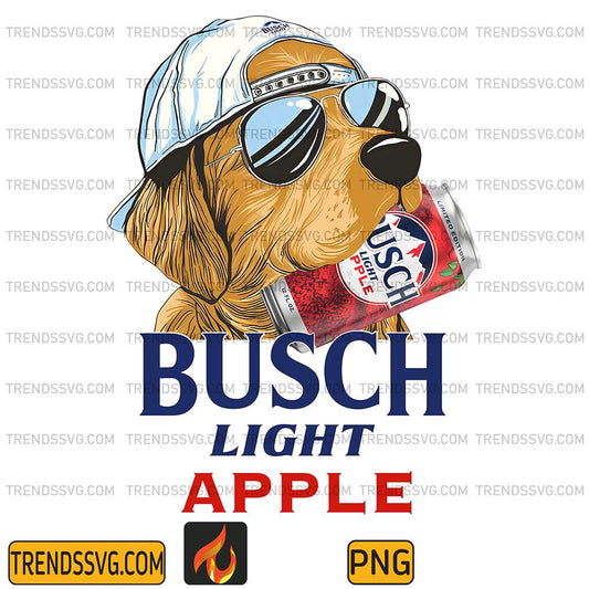 Busch-Light-Apple-Golden-Dog-Png