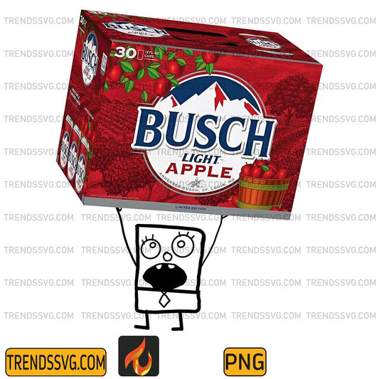 Busch-Light-Apple-Wrap-Png