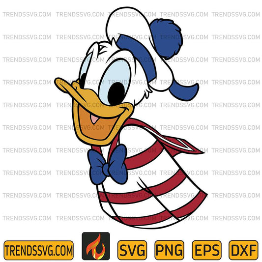 Captain-Donald-Duck-Cruise-Svg
