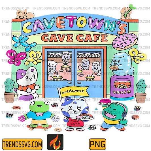 Cavetown-s-Cave-Cafe-Png