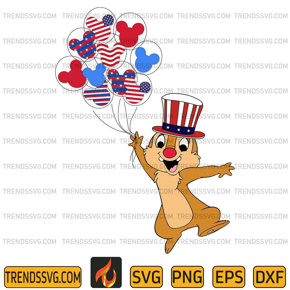 Chip-4th-Of-July-Svg