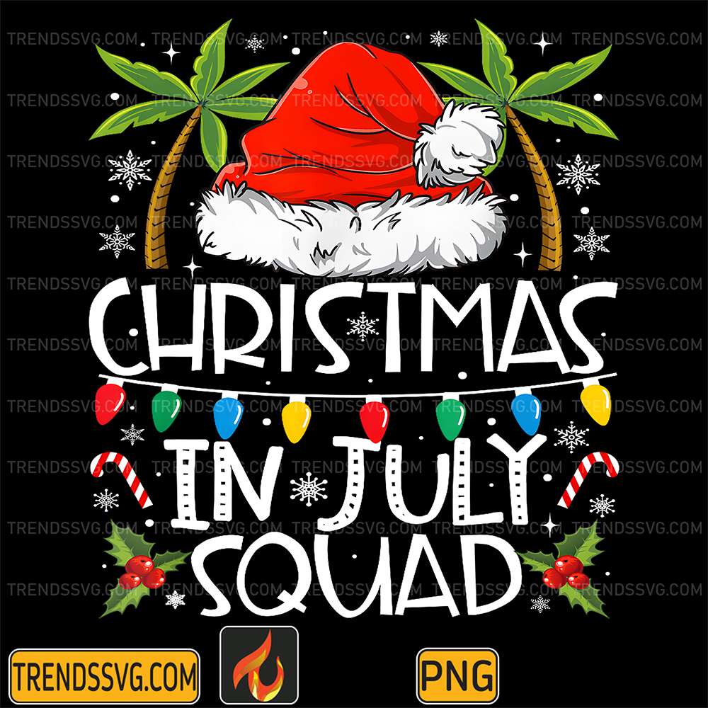 Christmas-In-July-Squad-Summer-Xmas-Png
