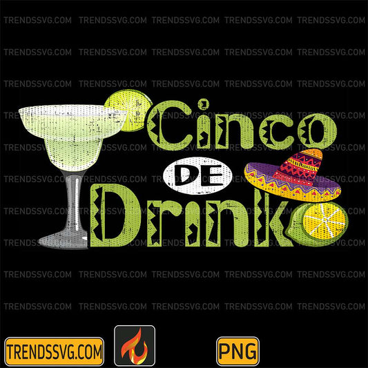 Cinco-De-Drinko-Fiesto-Cinco-De-Mayo-Mens-Fiesta-5-De-Mayo-Png