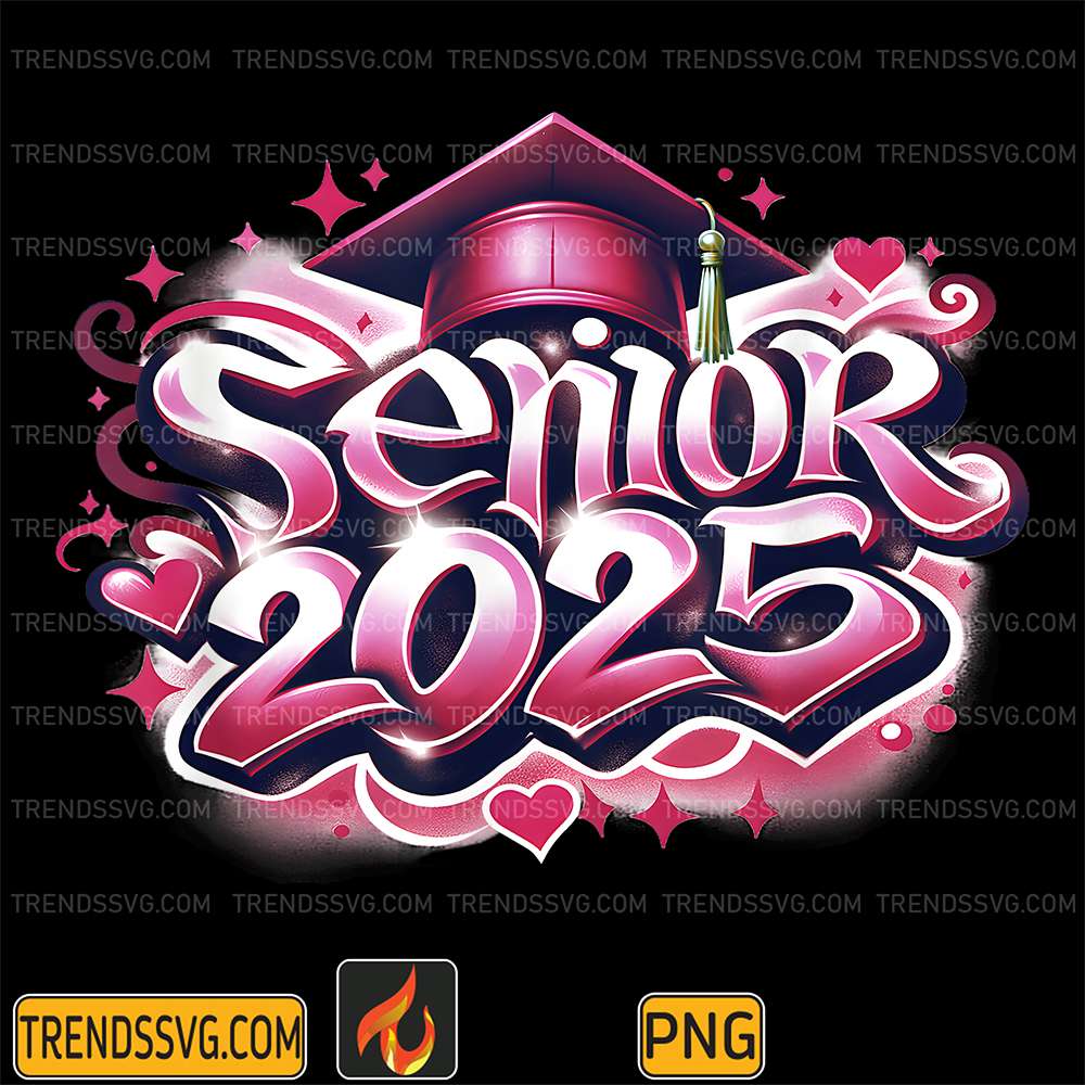 Class-Of-2025-Senior-2025-Graduation-2025-Png