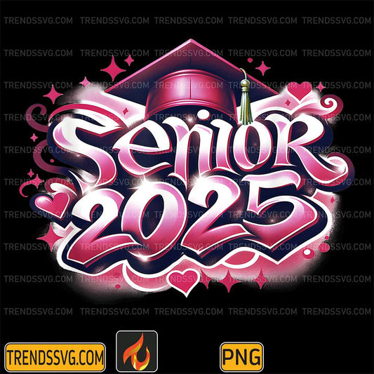 Class-Of-2025-Senior-2025-Graduation-2025-Png