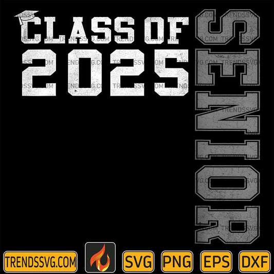 Class-Of-2025-Senior-25-Grad-High-School-College-Graduation-Svg