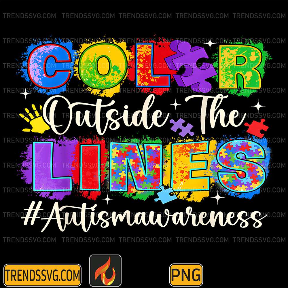 Color-Outside-The-Lines-Autism-Awareness-Png