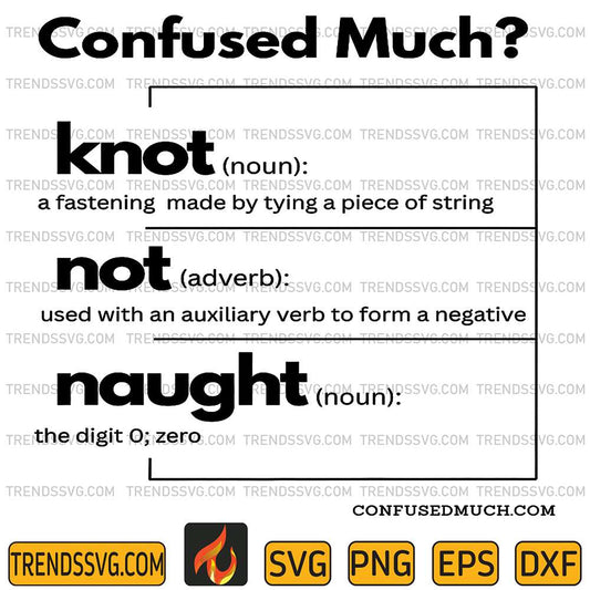 Confused-Homophone-Wordplay-Design-Premium-Svg