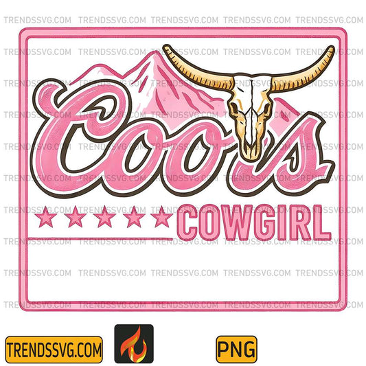 Coors-Cowgirl-Png