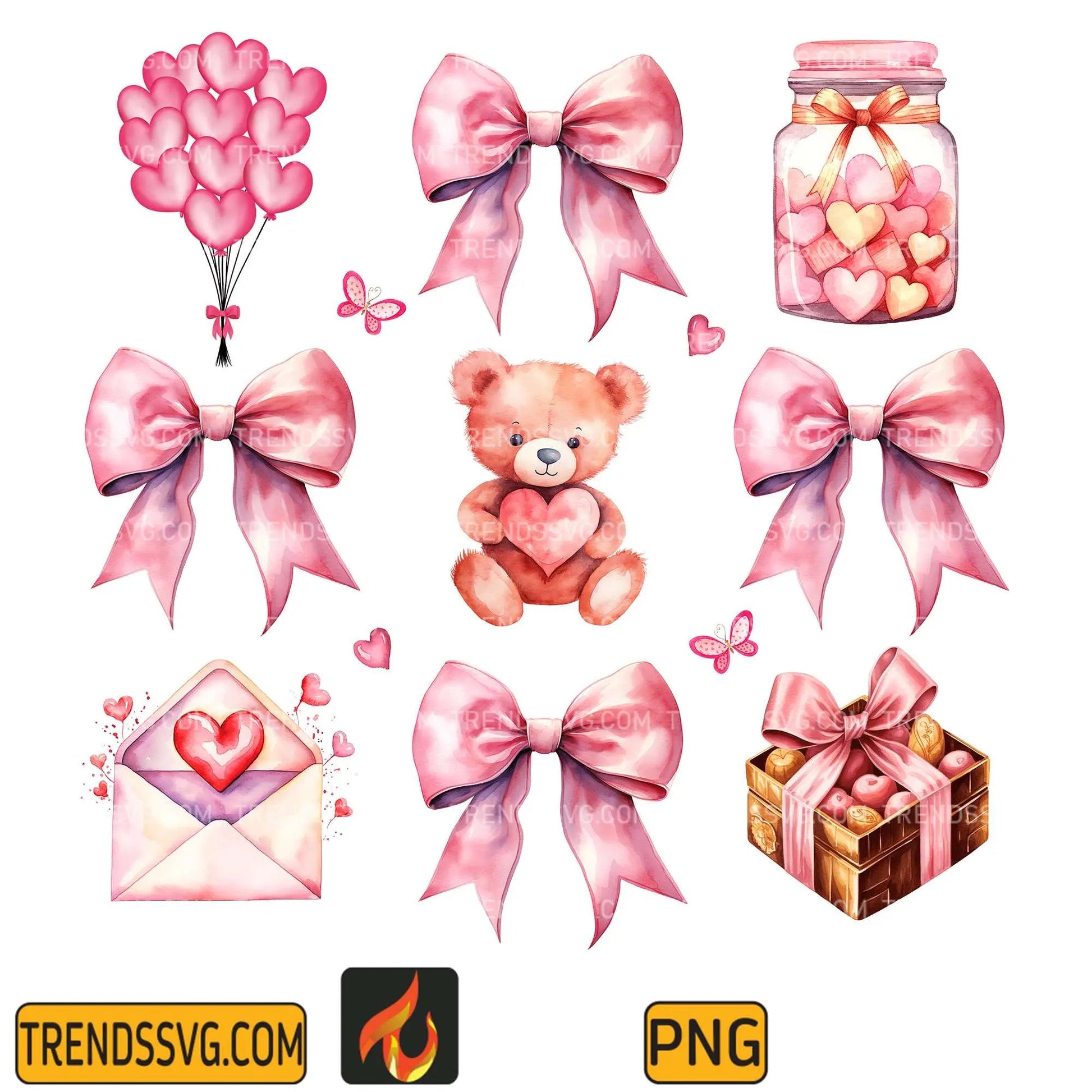 Coquette Valentine Png TRENDSSVG