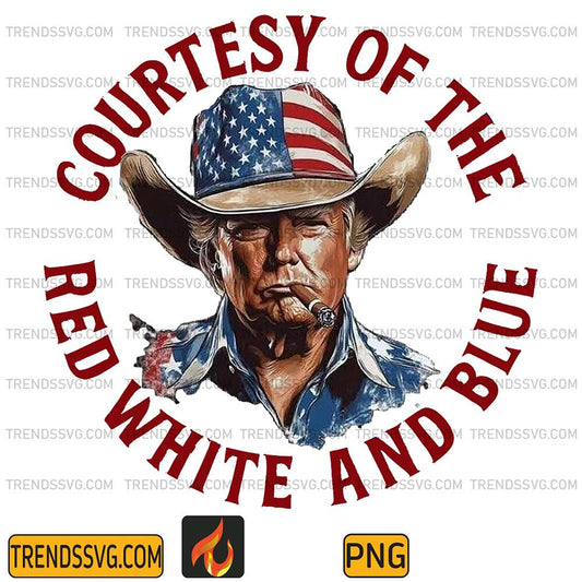 Countesy-Of-The-Red-White-And-Blue-Png