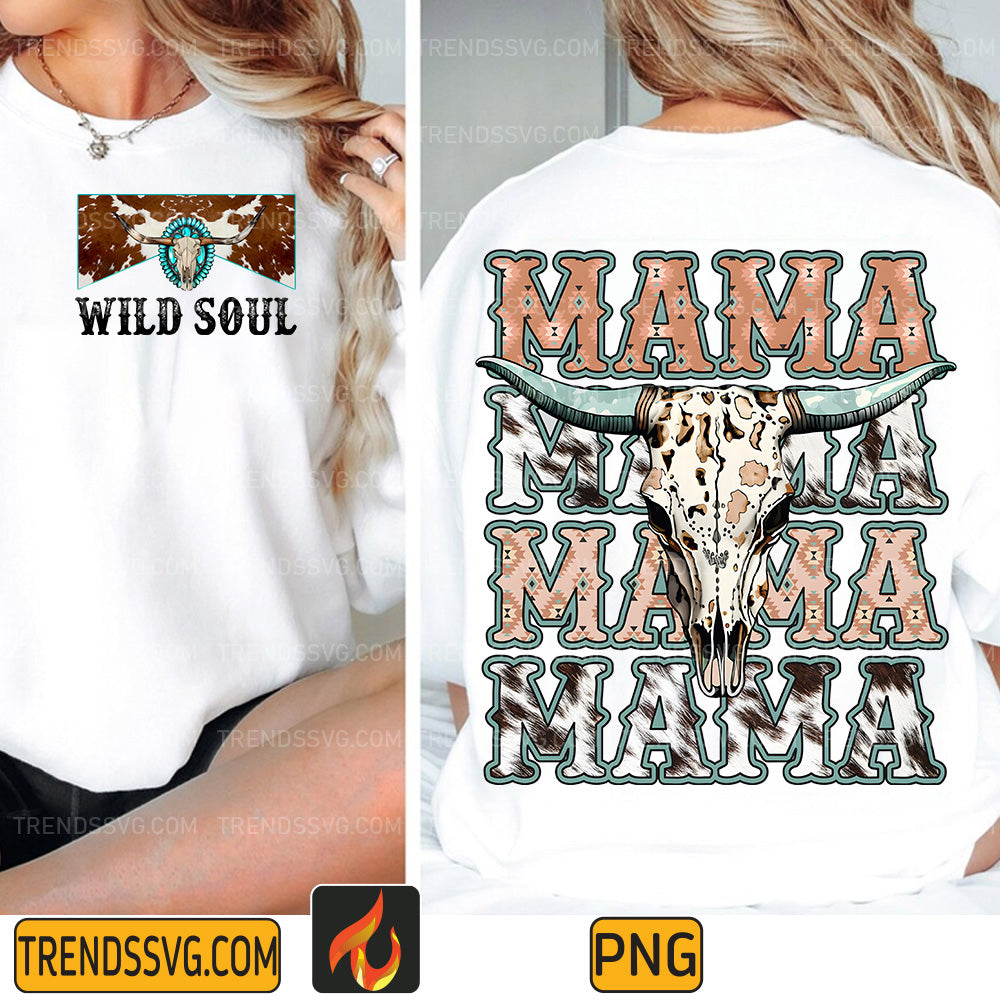Cowprint_TurquaiseMamaPng