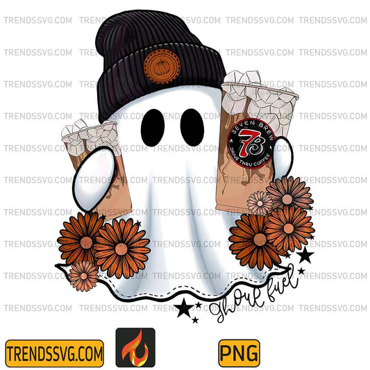 Cute-Ghost-Seven-Brew-Coffee-Fall-Png