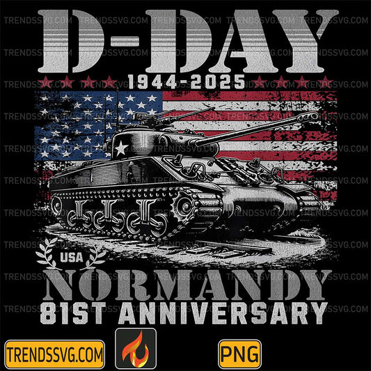 D-Day-81st-Anniversary-2025-Normandy-D-Day-Omaha-Beach-1944-Png