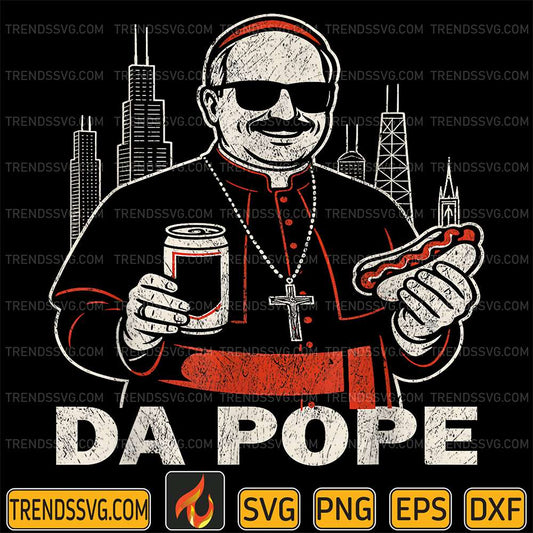 Da-Pope-From-America-Chicago-Pope-Leo-XIV-Svg