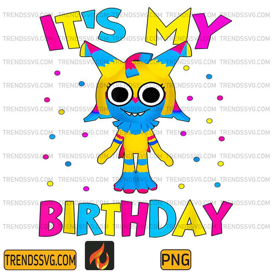 Dandy-s-World-It-s-My-Birthday-Png