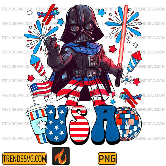 Darth-Vader-Usa-America-4th-Of-July-Png