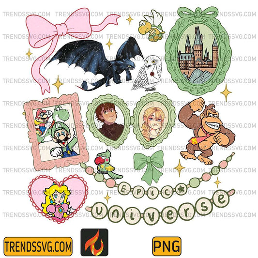 Disney-Coquette-Bow-Epic-Universe-Mario-Png