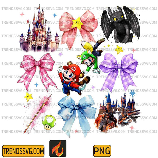 Disney-Coquette-Bow-Mario-Png