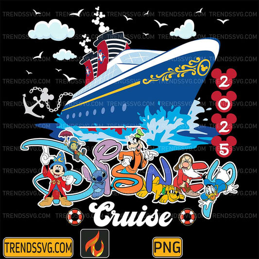 Disney-Family-Cruise-2025-Png