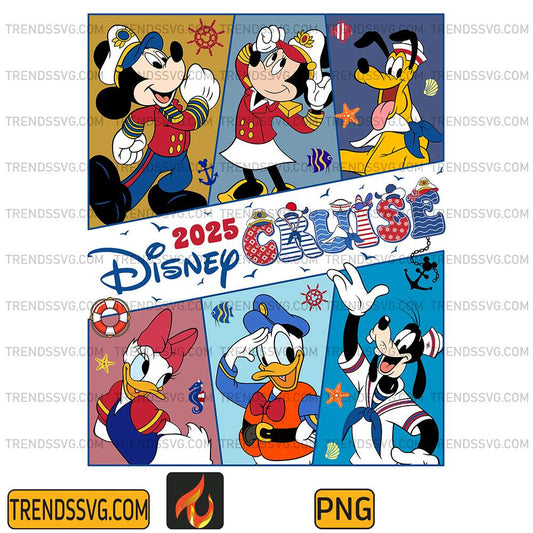 Disney-Family-Friennds-Cruise-2025-Png