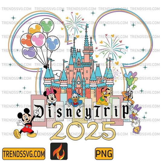 Disney-Family-Trip-2025-Png