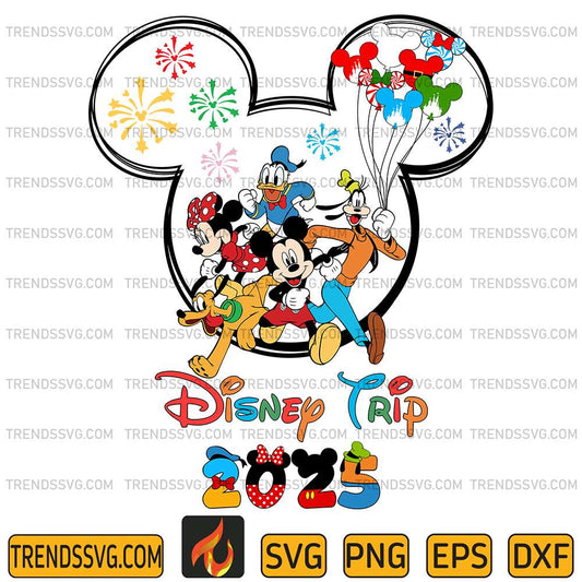 Disney-Family-Trip-2025-Svg-1