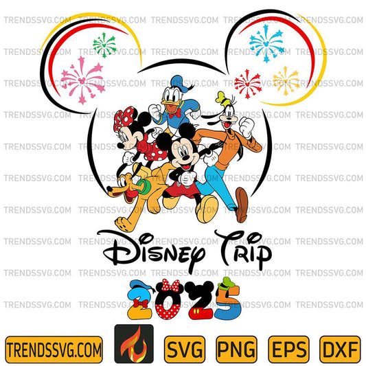Disney Family Trip 2025 Svg TRENDSSVG