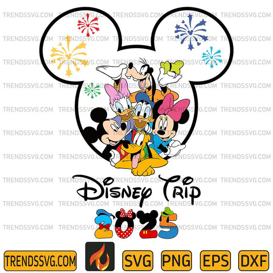 Disney-Family-Trip-2025-Svg-2