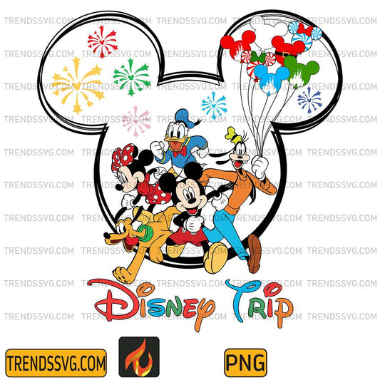 Disney-Family-Trip-Png