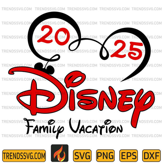Disney-Family-Vacation-2025-Svg