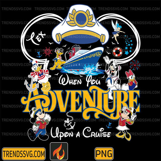 Disney-Family-When-You-Adventure-Upon-A-Cruise-Png