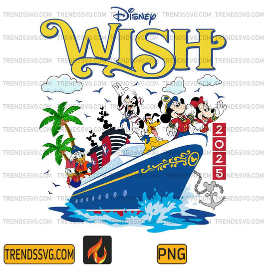 Disney-Family-Wish-2025-Png